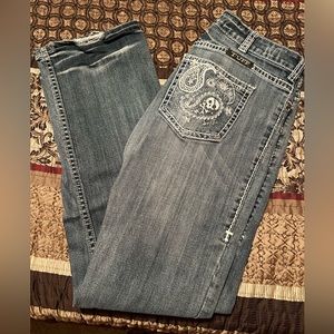 29x33 paisley pocket cowgirl Tuff jean